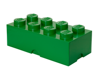 8-Stud Storage Brick – Green