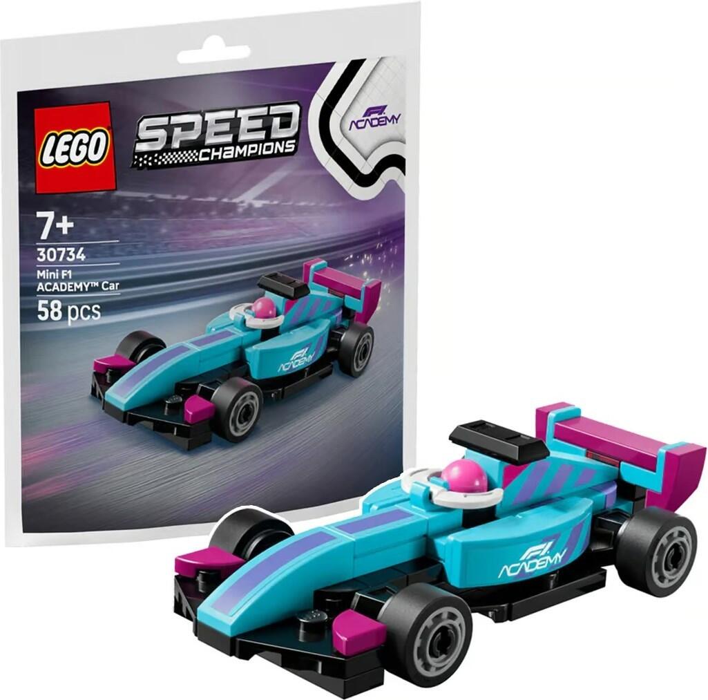Mini F1 ACADEMY Car – Bricks & Minifigs Grand Rapids