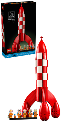 Tintin Moon Rocket