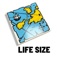 Life-Size Pirate Map Tile