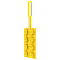 2 x 4 Bag Tag Yellow