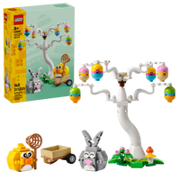 Easter Bunny and Chick Egg Hunt