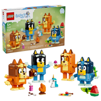 Brick-Built Bluey Family