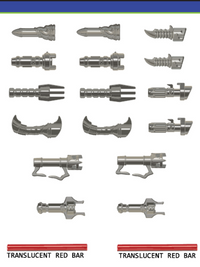 Dual Villain Metal Gray Hilt Packa