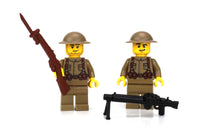 WWI Doughboy Soldier Minifigures (2)