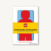 Minifigure Shaped Notecards