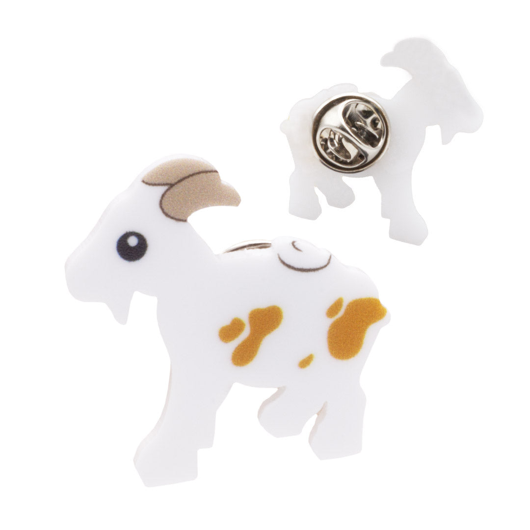 Gyat Pin Goat Pin Badge – Bricks & Minifigs Grand Rapids