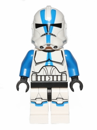 Clone Trooper 501st (Phase 2) - Blue Arms, Large Eyes
