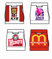 Fast Food Series Wacky Bags