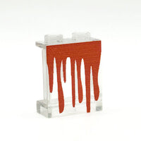 Window with Blood Dripping
