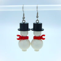 Snowman Earrings