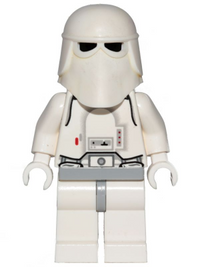 Snowtrooper, Light Bluish Gray Hips, White Hands