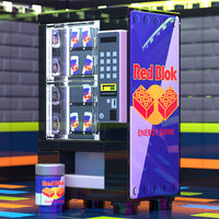 Red Blok Energy Drink Vending Machine Kit