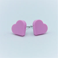 Heart Stud Earrings