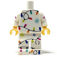 Classic Christmas Lights PJs on White