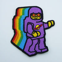 Rainbow Spaceman Patch