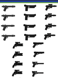 Mando Hunter Black Weapons Pack