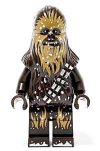 Chewbacca - Dark Brown, Medium Nougat Fur, Snow Spots