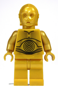 C-3PO - Pearl Gold with Pearl Gold Hands