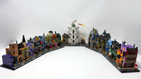 Diagon Alley Wizarding Shops (Prebuilt)