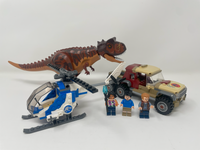 Carnotaurus Dinosaur Chase (Prebuilt)