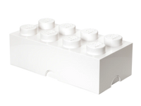 8-Stud Storage Brick – White