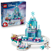 Elsa's Ice Castle & Snow Ride Adventure