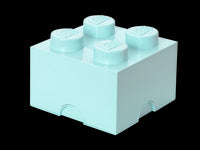 Storage Brick 2 x 2 – Aqua Light Blue