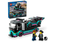 Race Car and Car Carrier Truck (Retired)