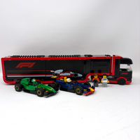F1 Truck with RB20 & AMR24 F1 Cars (Prebuilt)