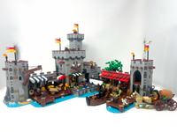 Medieval Seaside Market (Prebuilt)