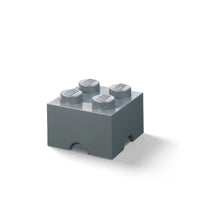 4-Stud Brick – Dark Stone Grey