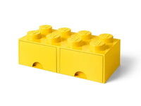 Storage Brick Drawer 4 x 2 – Yellow