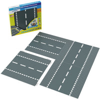 10" Gray Straightaways 4-Pack SLAB