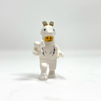 Goat Costume Minifig - White