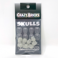 Glow-in-the Dark Skulls (8 Pack)