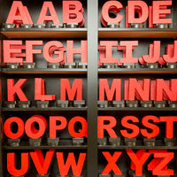 Letter Stand Red