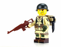 WWII U.S. Army 101St Airborne Paratrooper Minifigure
