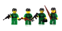 WWII Green Squad (4 Minifigures)