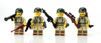 WWII Tan Squad (4 Minifigures)