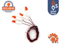 LEGO Candle with Flickering LED Light (4-Pack)