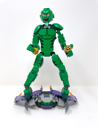 Green Goblin Construction Figure (Prebuilt)