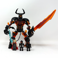 Thor vs. Surtur Construction Figure (Prebuilt)