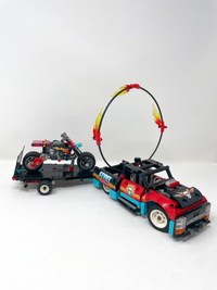 Stunt Show Truck & Bike (Prebuilt)