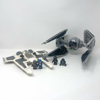 Mandalorian Fang Fighter vs TIE Interceptor (Prebuilt)