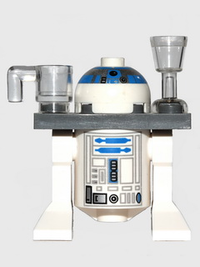 R2-D2 - Dark Bluish Gray Serving Tray